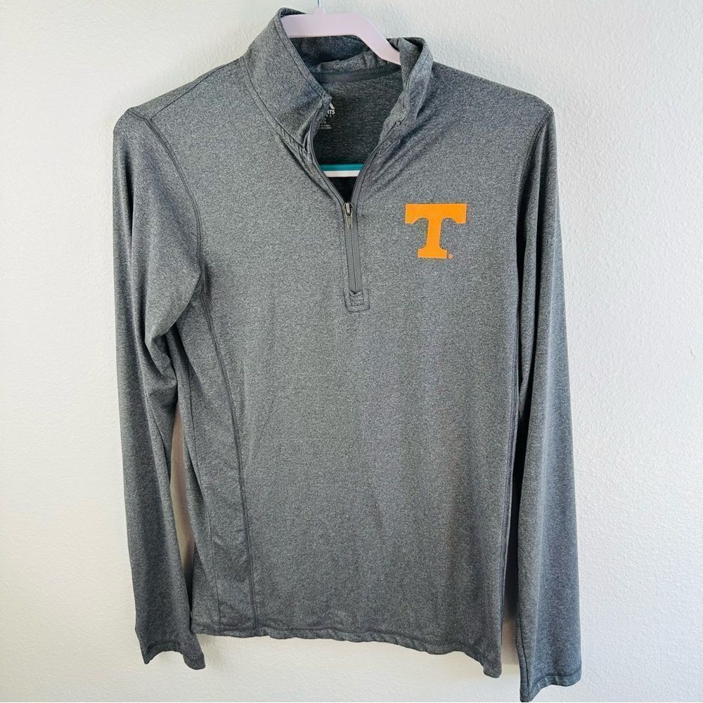 KA Knights Gray University‎ Of Tennessee Quarter Zip Shirt Men’s Size S